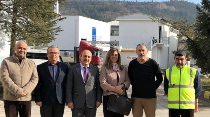 İŞ-KUR ve SGK&rsquo;dan SFC Entegre Orman &Uuml;r&uuml;nleri Fabrikası&rsquo;na ziyaret