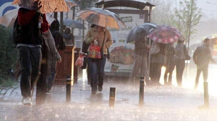 Meteorolojiden sağanak ve fırtına uyarısı