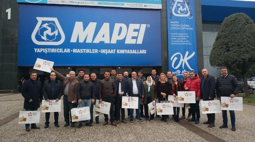 NTO &uuml;yeleri seramik fuarını ziyaret etti