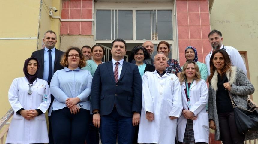 &Ccedil;ifteler ve Sivrihisar&rsquo;daki hastanelerde inceleme gezisi