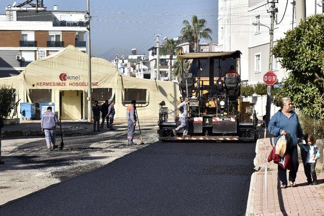 Etiler’de asfalt çalışması başladı