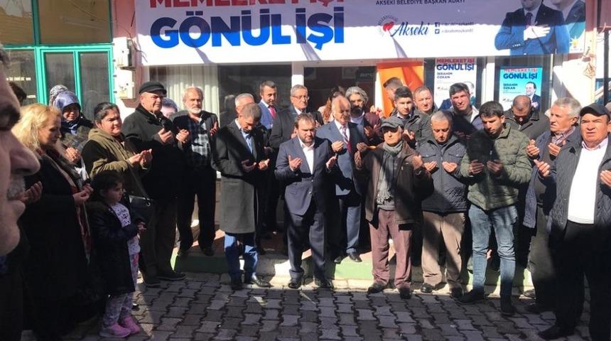 Akseki Cevizli&rsquo;de AK Parti SKM a&ccedil;ıldı