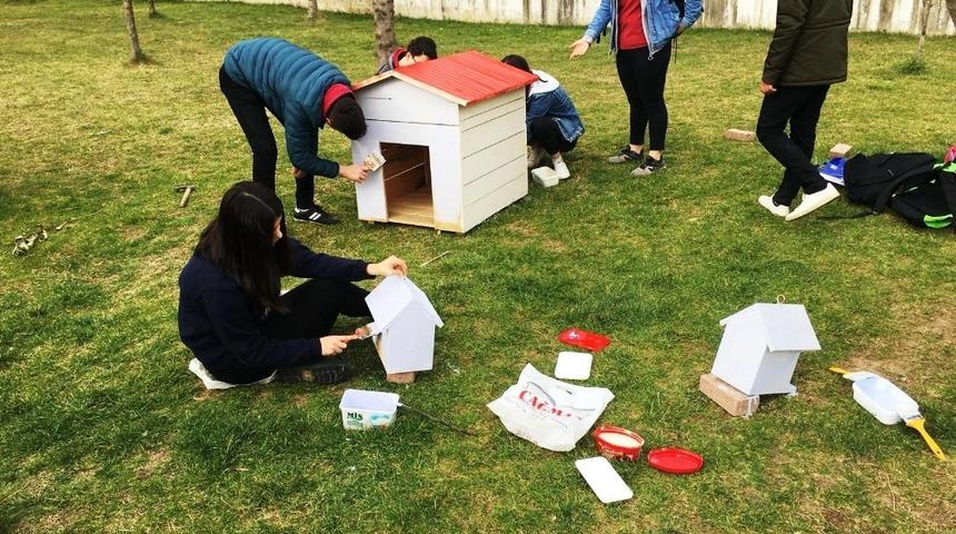 &Ouml;ğrencilerden &ldquo;Doğa ve Hayvan Sevgisi&rdquo; projesi