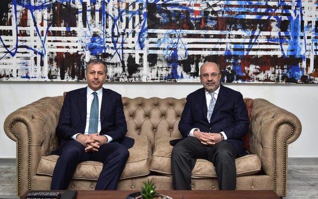İstanbul Valisi Ali Yerlikaya, Mehmet Soysal ı ziyaret etti 1