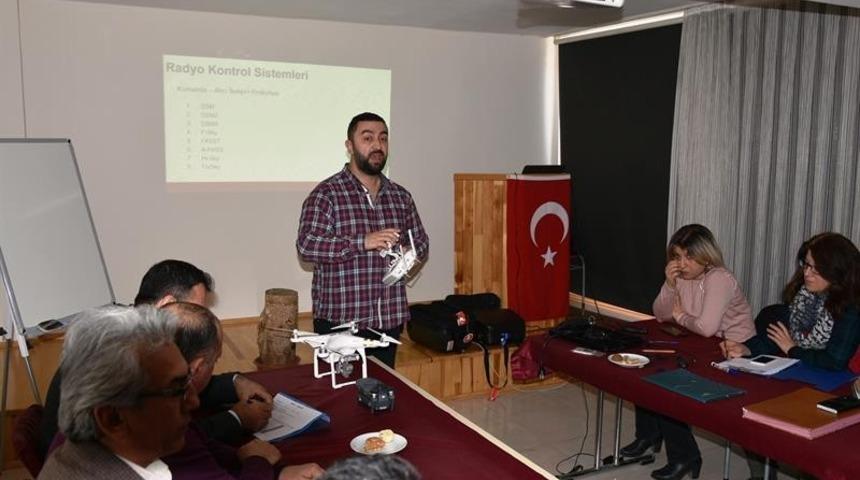 Tarım ve Orman M&uuml;d&uuml;rl&uuml;ğ&uuml; teknik personeline drone eğitimi