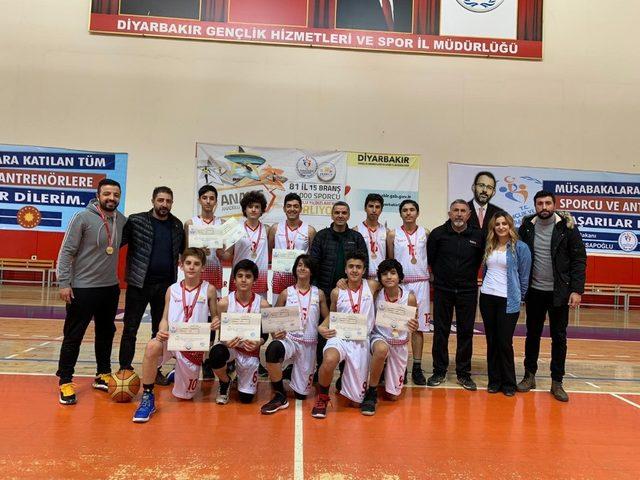 Diyarbakır’da basketbol müsabakaları tamamlandı