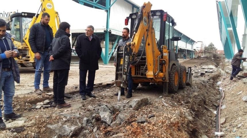 İn&ouml;n&uuml; Hizmet &Ccedil;arşısında sona yaklaşıldı