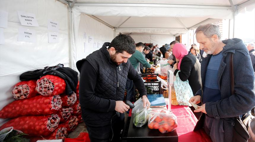 Tanzim noktalarında 297,7 ton sebze satıldı