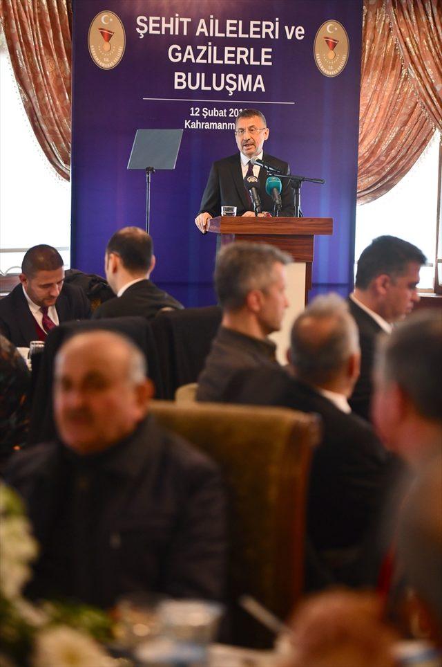 Cumhurbaşkanı Yardımcısı Fuat Oktay Kahramanmaraş'ta
