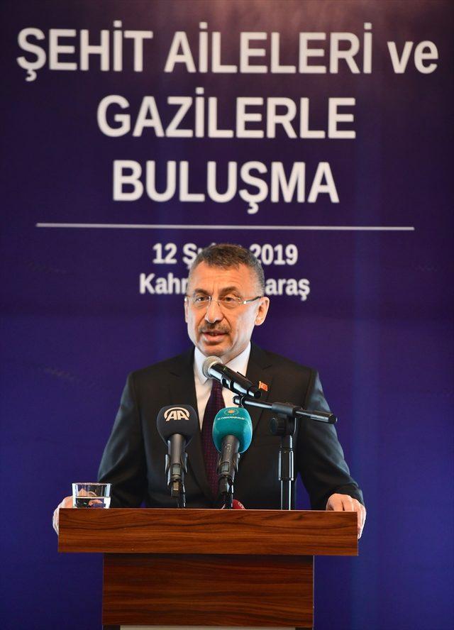 Cumhurbaşkanı Yardımcısı Fuat Oktay Kahramanmaraş'ta