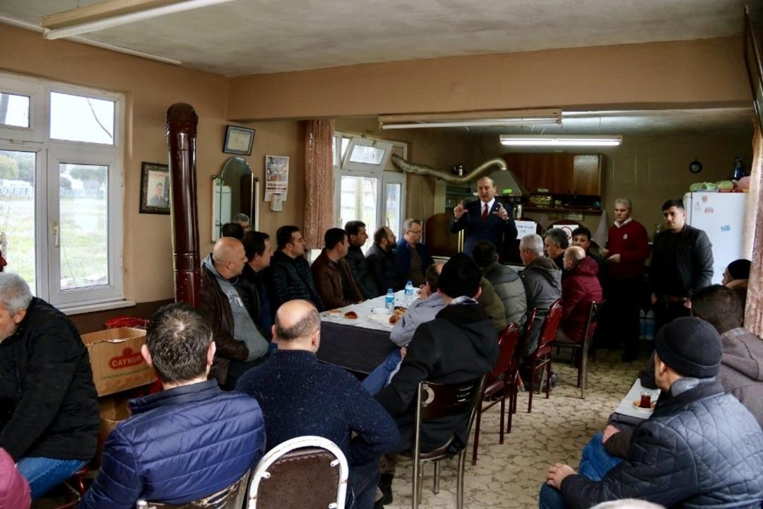 Başkan Işık tabakhane esnafı ile buluştu