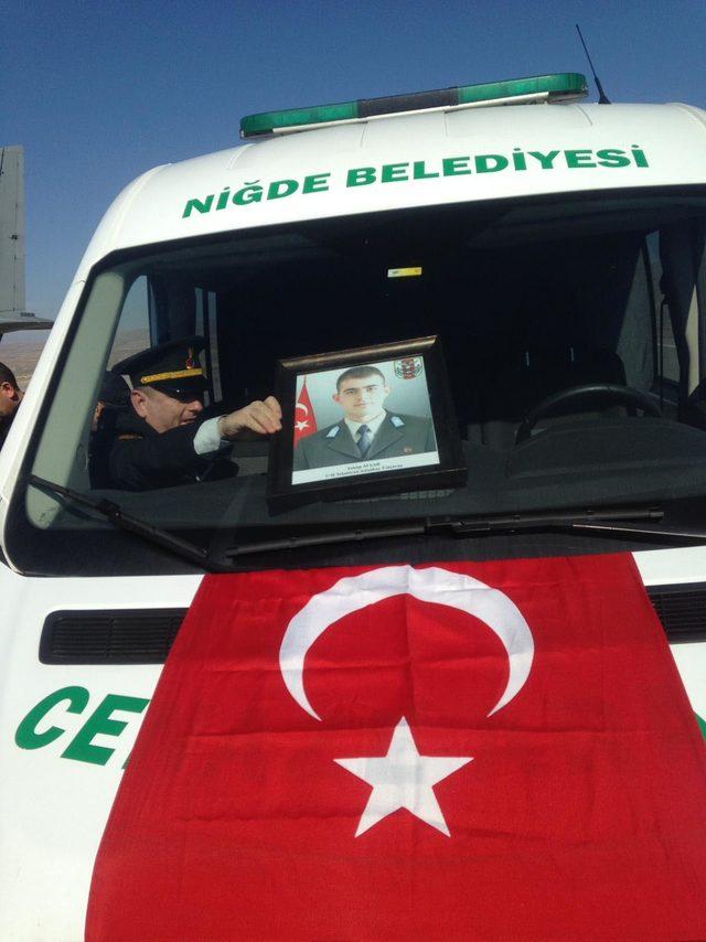 Şehit Yakup Avşar&rsquo;ın cenazesi Nevşehir e getirildi 1