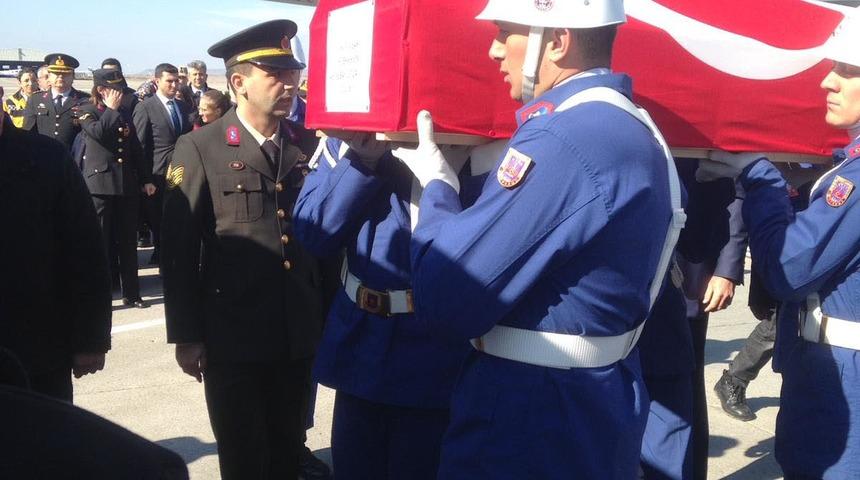 Şehit Yakup Avşar&rsquo;ın cenazesi Nevşehir'e getirildi