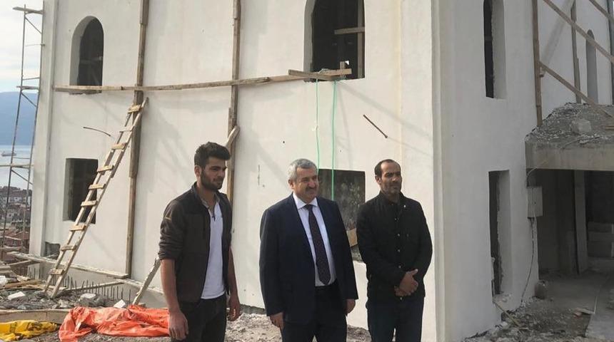 Başkan Baran&rsquo;dan inşaat denetimi