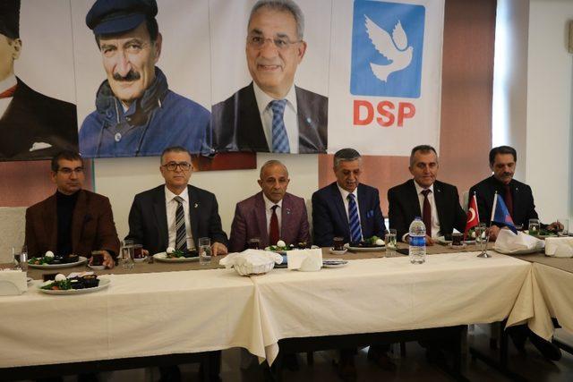 DSP Antalya’da adaylar tanıtıldı