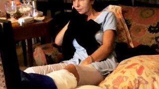 Merdivenden yuvarlanan Derya Tuna taburcu oldu