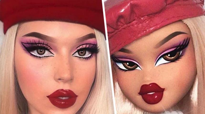 Yeni makyaj çılgınlığı: Bratz Makyajı