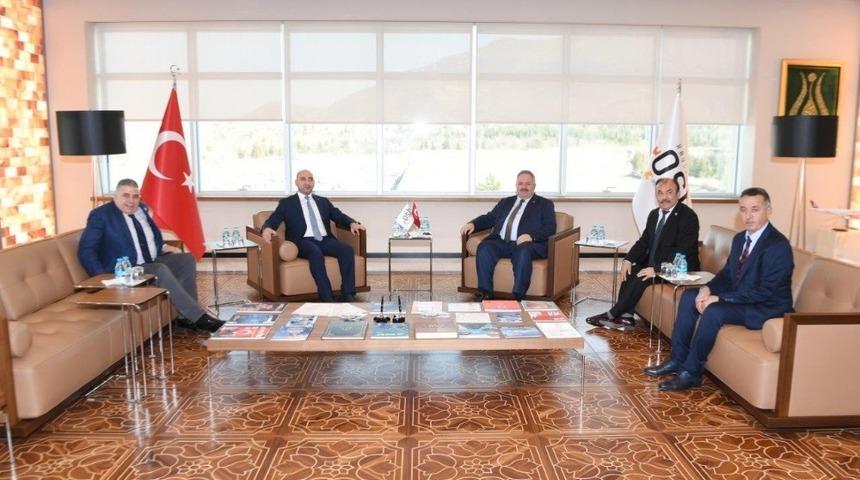 Başkan Bağlamış&rsquo;tan Kayseri OSB&rsquo;ye ziyaret