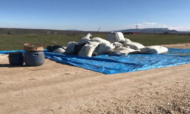 Lice'de 5 ton 209 kilo esrar ele geçirildi