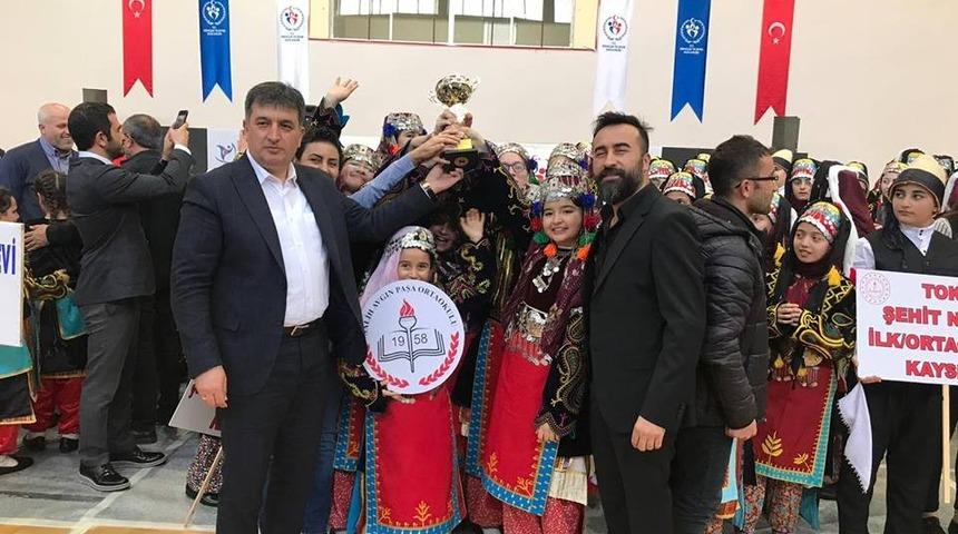 Okullar arası Halk Oyunları il Birinciliği tamamlandı
