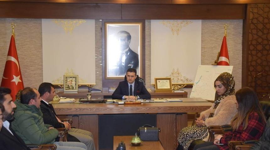 Kaymakam Bilici, şehit ve gazi aileleri derneğini ağırladı