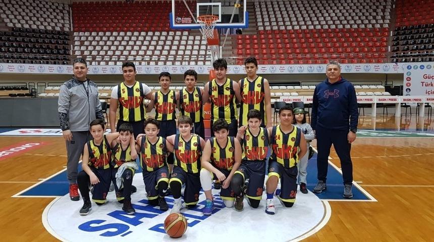 GKV U14 Basketbol Takımı Gaziantep şampiyonu