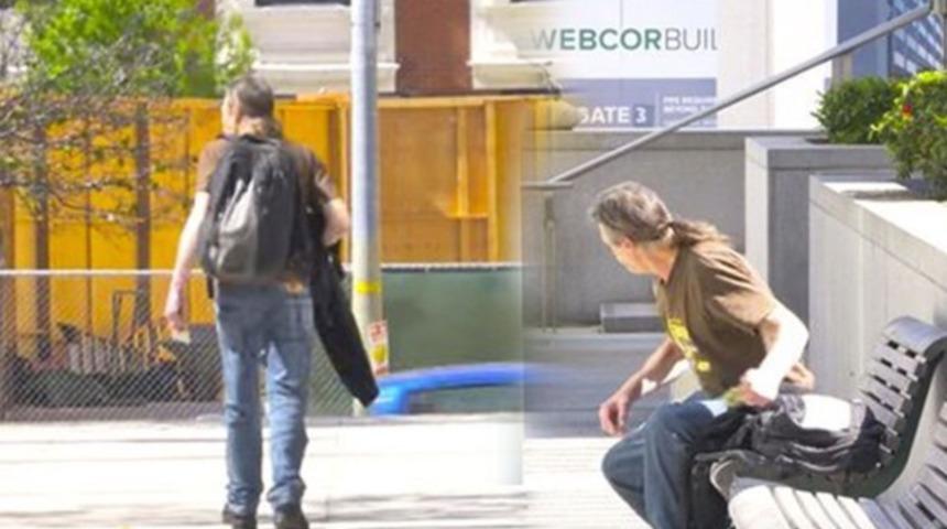 Ünlü Youtuber'in yaptığı sosyal deneyde evsiz adamın yaptığı herkesi duygulandırdı