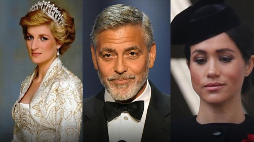 Diana-Meghan benzetmesine George Clooney'den çarpıcı açıklama!