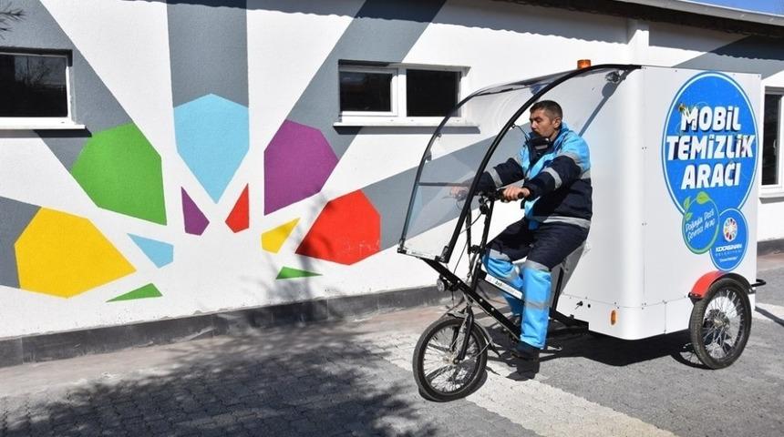 Kocasinan&rsquo;da doğayla dost &ccedil;evreci ara&ccedil;lar yolda