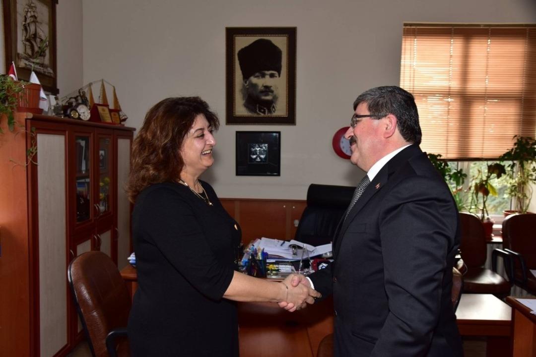 Başkan Can kurum y&ouml;neticileri ve &ccedil;alışanlarıyla bir araya geldi