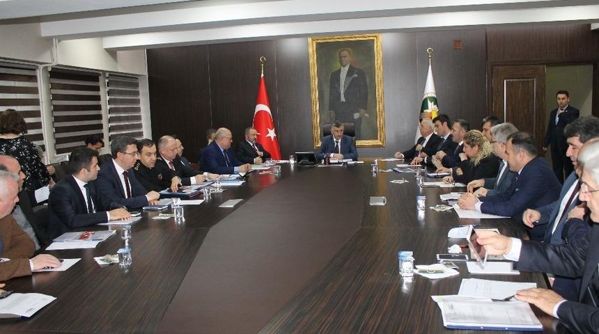 Bağımlılıkla M&uuml;cadele koordinasyon kurulu toplantısı