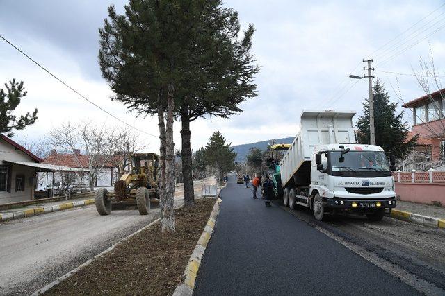 Mehmet Tönge Mahallesi’nde asfalt çalışması