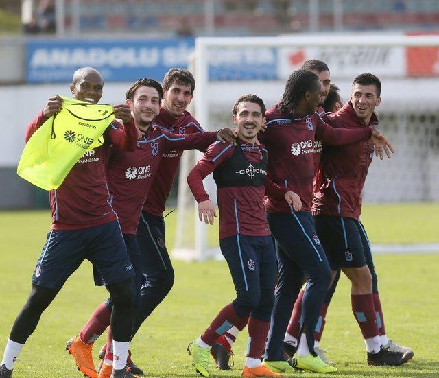 Trabzonspor, Alanyaspor maçı hazırlıklarını sürdürdü