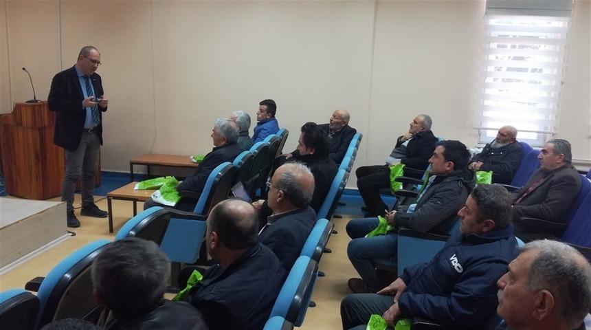 Tosya&rsquo;da tarım sigortaları anlatıldı