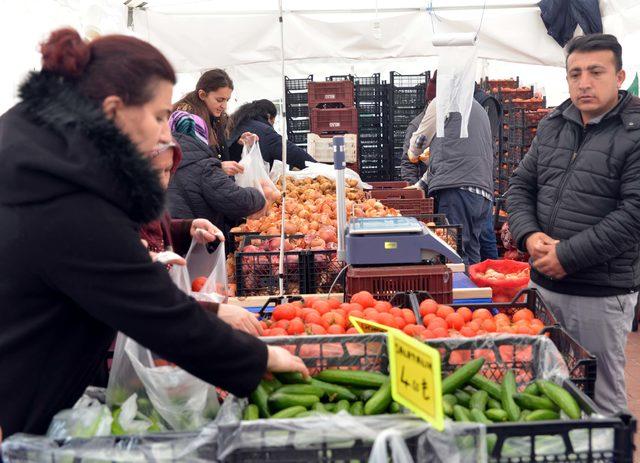 Başkent'te tanzim satışta 2 günde 150 ton sebze satıldı