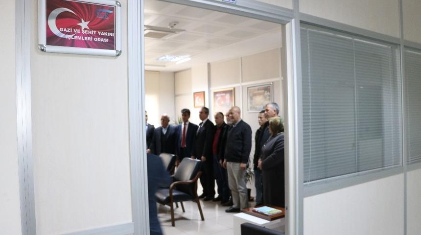 SGK&rsquo;da Şehit yakını ve Gazilerin işlemler i&ccedil;in b&uuml;ro a&ccedil;ıldı