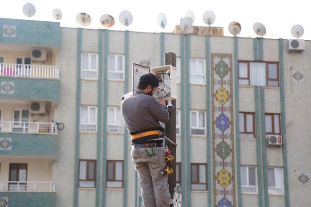 Haliliye’de parklarda güvenlik çalışmaları devam ediyor