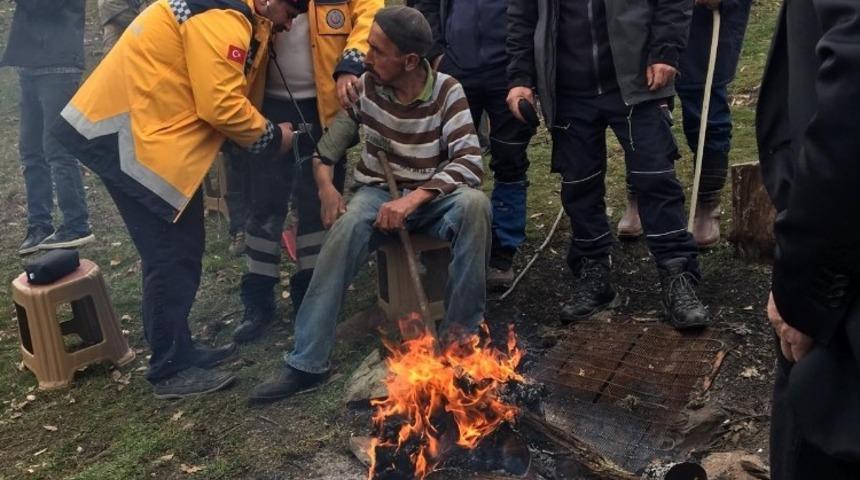 Bulunması için ekiplerin alarma geçtiği şahıs kendi imkanlarıyla geri döndü
