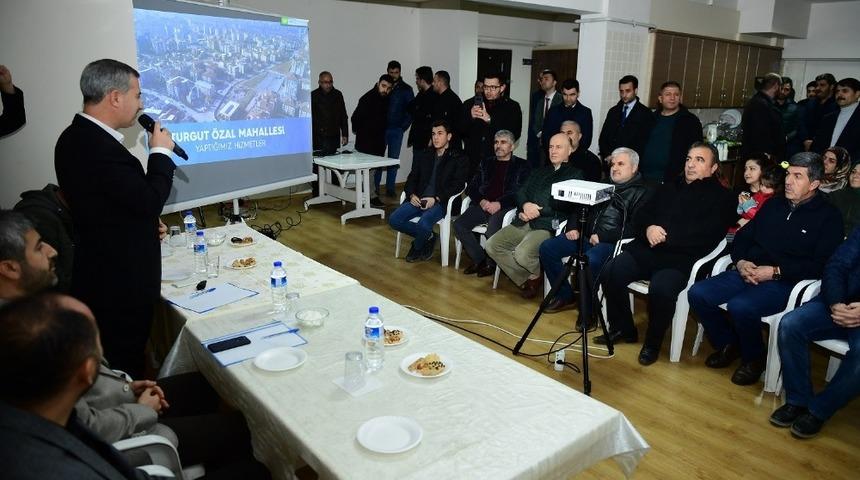 &Ccedil;ınar mahalle ziyaretlerine ağırlık verdi