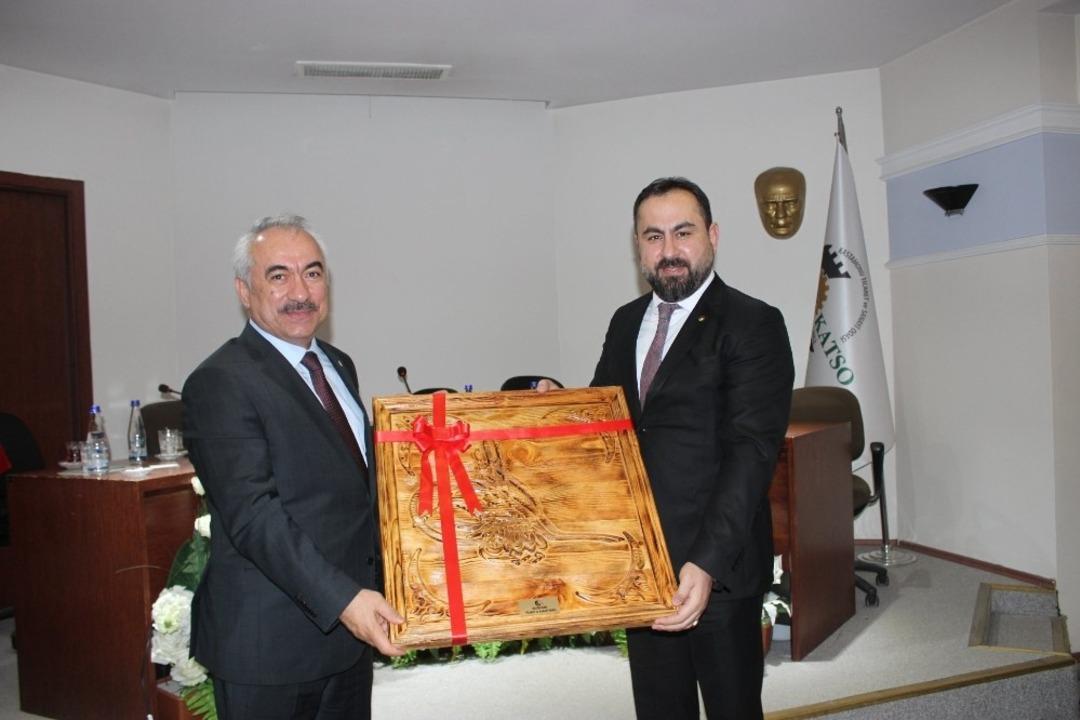 İ&ccedil;işleri Bakan Yardımcısı Mehmet Ersoy, KATSO&rsquo;yu ziyaret etti