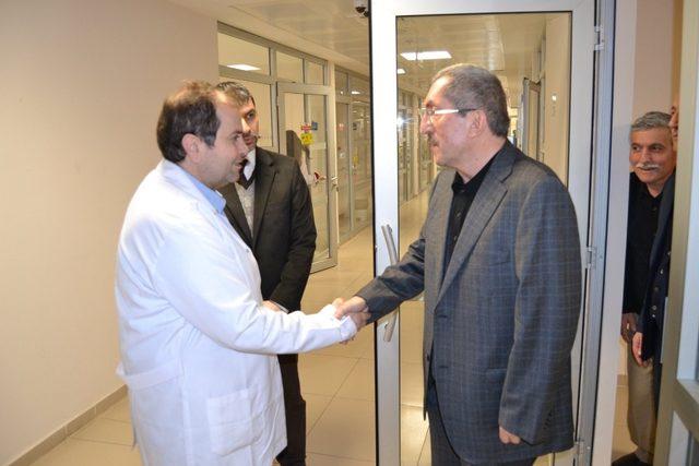 Vergili İl Sağlık Müdürü Dr. Ahmet Sarı ile bir araya geldi