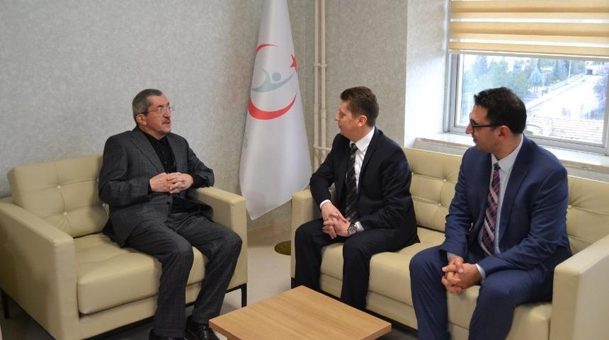 Vergili İl Sağlık M&uuml;d&uuml;r&uuml; Dr. Ahmet Sarı ile bir araya geldi