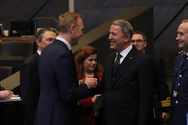 Bakan Hulusi Akar, ABD Savunma Bakanı Vekili Patrick Shanahan ile görüştü