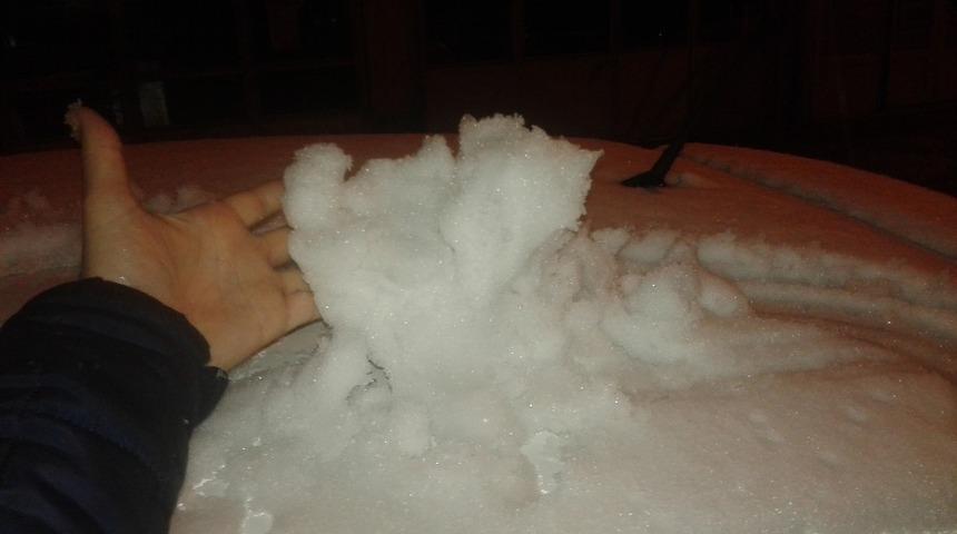 Tekirdağ&rsquo;da kar yağışı