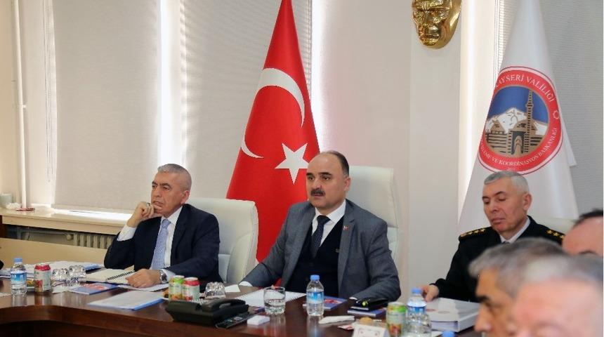 Se&ccedil;im G&uuml;venliği Toplantısı Vali G&uuml;naydın Başkanlığı&rsquo;nda Yapıldı