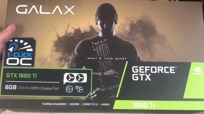 Nvidia GeForce GTX 1660 Ti ortaya &ccedil;ıktı