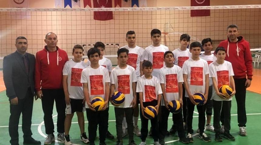 Erzin&rsquo;de voleybolcu taraması