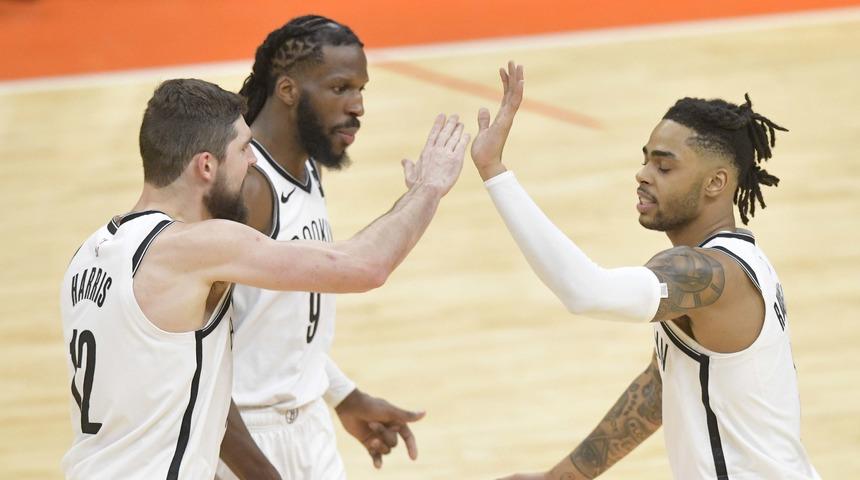 3 uzatmalı maçta Brooklyn, Cleveland'ı 148-139 yendi