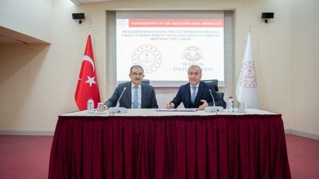 Selçuk Üniversitesi ve MEB arasında iş birliği protokolü