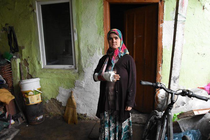 Hurda toplayarak, 5 çocuğuna bakıyor  G5